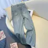 Jeans de Perna Larga Outono Finos Femininos 2025 Novo Petite Casual Soltos Emagrecedores Retos Estreitos Calças