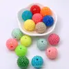 20 MM Bolas de Taladro de Gelatina Bolas de Taladro para Perlas Bolas de Taladro de Resina para Perlas Bolígrafos de Perlas para Manualidades Cadena para Colgar el Teléfono del Coche Accesorios de Joyería Perlas
