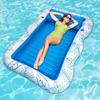 Boia de Piscina Inflável Cadeira Longa para Piscina de Bronzeamento Boia para Tomar Sol Brinquedo Flutuante Colchão de Bronzeamento Colchão Inflável