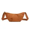 Bolsa de Bolinho Leve Versátil Estilo Japonês para Mulheres 2025 Nova Casual Impermeável Leve de Nylon com Alça de Ombro Transversal para Homens