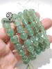 Pulseira de Cristal de Morango Verde Natural Super Sete Pulseira de Círculo Único Joias de Cristal para Casal Cristal Cabelo Verde Masculino e Feminino