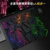 Alfombrilla de Ratón de Vidrio Micrograbado Específica para eSports para Gaming, Alfombrilla de Ratón de Vidrio Templado Antideslizante y Fácil de Limpiar
