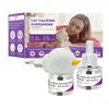 Set Calmante para Gatos Set de Estabilización Emocional con Feromonas Antiestrés Calentamiento Eléctrico Agente Calmante con Feromonas para Gatos