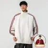 Chaqueta Reversible de Rayas con Cuello Alto para Hombre, Nuevo Modelo Primavera y Otoño 2026, Chaqueta Abrigo Tipo Béisbol para Adolescentes