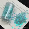 Fábrica de Lentejuelas para Uñas Ecológicas Embotelladas Serie Mixta Concha Transparente Láser Hecho a Mano Materiales DIY Funda para Teléfono