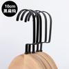 Percha de Plástico Madera Maciza Gancho Accesorios Gancho Plano Dorado Negro Gancho Redondo Largo Gancho Especial para Perchero Niquelado