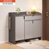 Zapatero para el hogar, sencillo, con puerta de almacenamiento, armario integrado, pasillo, alquiler de casa, entrada de la habitación, zapatero de gran capacidad