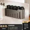 Caja de Almacenamiento para Bolsas de Basura para Puerta de Gabinete para Cocina y Baño del Hogar, Sin Taladro, Estante de Almacenamiento para Gabinete Montado en Pared sin Rastro