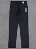 Calça Masculina Fina de Primavera e Verão Elástica Cintura Média Sem Passar Anti-rugas Calça Business Casual Algodão Puro Cor Sólida Calça Cáqui