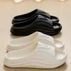 Chinelos de EVA para homens, sandálias de calçar para uso externo para mulheres, sandálias de praia femininas, chinelos fechados femininos, sapatos de casa