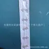 Tallado láser moda temperamento flor de cuatro hojas láser oro lote flor pulsera clavícula mujer 2025 sentido del diseño no se decolora