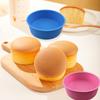 Molde de Silicone de Grau Alimentício para Bolo Pequeno Redondo Molde de Bolo Cozinha Doméstica Sobremesa Artesanal Assar Molde Especial
