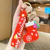 Chaveiro Criativo de Natal Transfronteiriço Pingente de Carro Pingente de Chaveiro de Bolsa Pequeno Presente de Natal Venda por Atacado