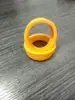 Roda Grossa para Mala Roda Silenciosa Capa para Rodinha de Mala Capa Protetora de Borracha para Mala Antiderrapante Resistente ao Desgaste Roda Universal