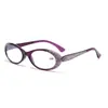 Nuevas Gafas de Lectura de Moda con Incrustaciones de Diamantes y Filtro de Luz Azul para Mujer, Cómodas, de Alta Definición para Personas de Mediana Edad y Mayores, Elegantes y Juveniles
