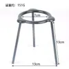 Soporte de trípode para lámpara de alcohol, desmontable, altura ajustable, soporte de laboratorio para calefacción, equipo para experimentos químicos