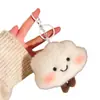 Bolsa de Nube Estrella Linda de Dibujos Animados Colgante de Peluche Decoración Llavero de Muñeca para Niña Versátil