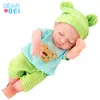 Muñeca Reborn Juguete Muñeca Niña Bebé Plástico Suave Regalo Muñeca de Vinilo Suministro Douyin Dropshipping