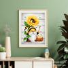 2024 novo amazon pintura diamante 5d diamante completo anão anão flor letra diy bordado diamante decoração