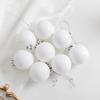 Bola de Navidad 6CM Dorada 8CM plateada Bola Brillante Bola Mate Colgante Arreglo Árbol de Navidad Colgante Decoraciones Electrochapadas