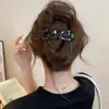 Presilha de Cabelo Torcida Estilo Francês Retrô em Formato de Cachorro para Mulheres, Modelo Novo de Alta Qualidade 2026, Pente de Dente Único para Coque na Parte de Trás da Cabeça, Acessório de Cabelo