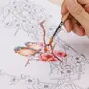 Pintura de acuarela directa de fábrica arte de graffiti pintado a mano maquillaje para niños pintura libro de colorear sólido para estudiantes profesionales