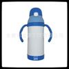 Acero Inoxidable 304 Recubrimiento de Sublimación Termo Doble Capa Acero Inoxidable Vacío Botella para Niños Asa de Levantamiento Portátil