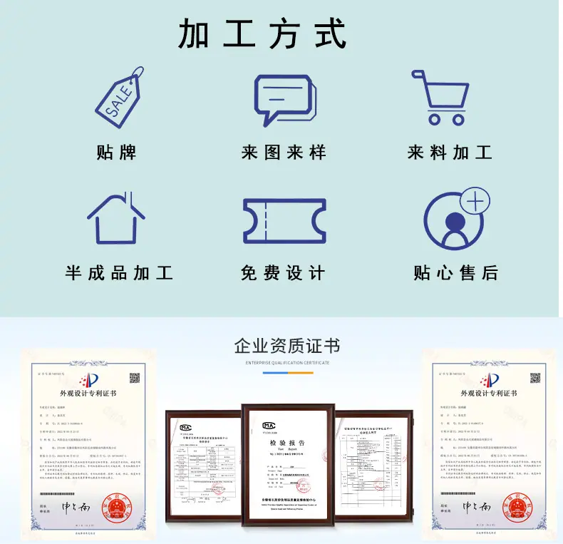 3加工方式和企业资质