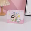 Lindo Shin-Chan de Cera Escritorio Dibujo Animado Nuevo Modelo Adorno Alto Valor Diario Caja Misteriosa Decoración Bolsa Bolsa de Dulces de Halloween