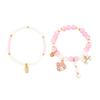Pulseira de Contas DIY Sanrio Hello Kitty Kuromi Pandora Pulseira de Contas DIY Sanrio Licenciado Venda Quente Transfronteiriça