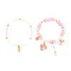 Venta Directa de Fábrica, Pulseras de Pareja Personalizadas de Perlas de Imitación con Cuentas de Nicho, Joyería Exquisita