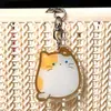 Llavero de Gato de Dibujos Animados, Figura de Gato de Anime para Mochila, Llavero Lindo y Adorable, Acrílico