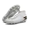Nuevas zapatillas de fútbol transfronterizas para la Copa Europea con tacos, de caña alta para hombre, tallas grandes para adultos, zapatillas deportivas de entrenamiento juvenil con tacos largos para mujer