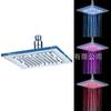 Led cuadrado transparente superior rociador nuevo extranjero Cuadrado acrílico moda elegante de 8 pulgadas rociador superior 8030-B5