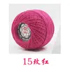 No. 8 Ovillos de Hilo de Algodón Merceizado de Encaje para Tejer a Mano Crochet Hilo de Escritorio Fabricante Venta al por Mayor Hilado Fino