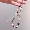 Pulsera de dopamina con cordón para funda de teléfono, tejida a mano con cuentas, colgante de mujer de alta calidad, de cristal duradero y resistente a caídas.
