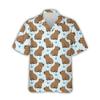 Camisa Nueva de Verano para Hombre Estampado 3D Patrón Kawaii de Capibara Camisa para Hombre Camisa Hawaiana
