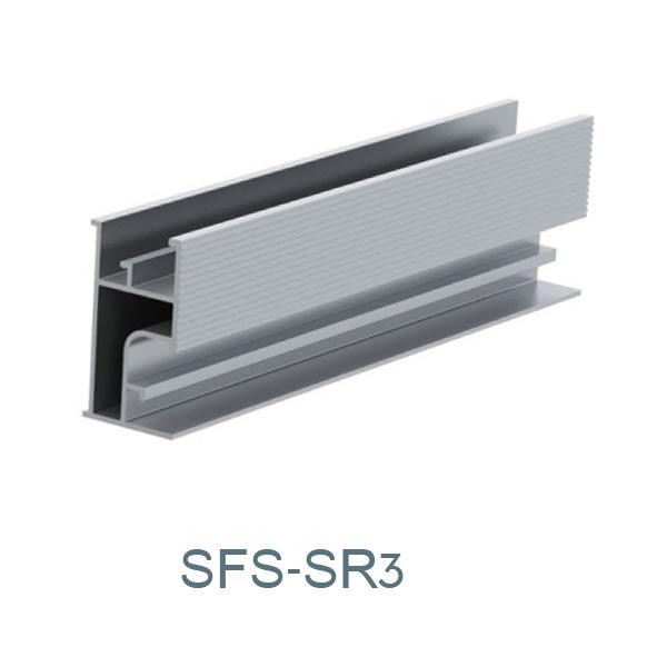 太阳能光伏支架 铝合金导轨 (1)