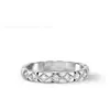 Anillo Chanel-Style Coco Forma de Diamante Versión Alta Dorado V Versión Ancha y Estrecha Circonita Cúbica Forma de Diamante Moda CNC Anillos Versátiles para Pareja