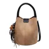Bolso Cubo 2025 Nueva Moda Bolso de Mano Versátil Casual Elegante Bolso Cruzado para Viajar Bolso de Moda Retro