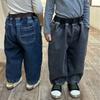 Pantalones Vaqueros para Niños con Forro Polar Integrado, Engrosados para Niños y Niñas, Nuevo Otoño e Invierno 2026, Pantalones Largos Casuales para Bebé
