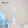 Tubo de batom tubo redondo plástico transparente AS bálsamo labial tubo vazio 3G rotativo reparação tubo vazio cosmético saco de maquiagem material
