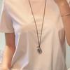 ¡El collar del tesoro encontrado en Xiaohongshu! ¡Collar de la Colección Privada de Otoño e Invierno! Cadena para Suéter, Cadena para Sudadera, Collar Versátil