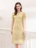 Vestido de Encaje de Moda de Verano para Mujer, de Alta Gama y Elegante para Ir al Trabajo, Adelgazante y Reductor de Edad, Vestido Hot