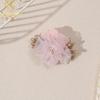 Pinza para el pelo de flor artificial tridimensional de perla y pedrería estilo princesa japonesa fresca transfronteriza, accesorio simple para el pelo de bebé de una palabra