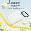 Adecuado para Estuches de Auriculares Airpods4/5, Color Sólido Patrón de Ola de Silicona Bluetooth Cáscara Suave, Estuche Protector Airpodspro2