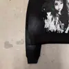 Sudadera de Estilo Americano al Por Mayor Europeo y Americano Estampada Oscura Manga Larga Jersey con Capucha Chaqueta Retro Tendencia Urbana