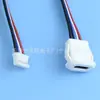 Conector hembra tipo C redondo con luz indicadora de carga, terminal de 2 polos Ph, faro de batería de litio, interfaz de carga para equipo de belleza