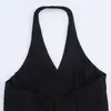 Comercio Exterior 2025 Nuevo Otoño Estilo Europeo y Americano Moda Femenina Sexy Sexy Vestido con Escote Halter Espalda Descubierta 3608536