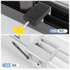 Cerradura de ventana con hebilla de aleación de aluminio, limitador fijo, pantalla de ventana, plástico, acero, puertas y ventanas, ventana corrediza, protección infantil, seguridad